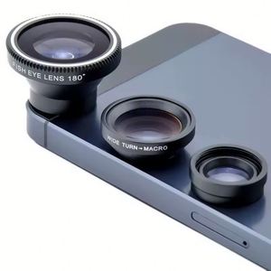 Objectifs universels pour téléphones portables en gros – Kits d'objectifs fisheye avec clip 0,67x pour tous les téléphones portables - Product Image 4