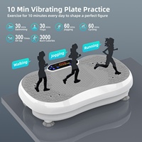 Plateforme vibrante en gros pour remodelage corporel, appareil d'exercice à domicile, niveaux de vibration pour une combustion facile des graisses au quotidien