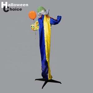 Halloween sự lựa chọn 5.5ft Kích thước cuộc sống Halloween animatronics đứng chú hề ma ám nhà sân Halloween Đạo cụ - Product Image 6