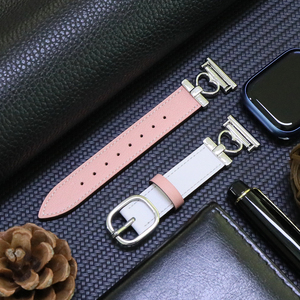 <span class=keywords><strong>Correa</strong></span> de <span class=keywords><strong>Reloj</strong></span> Color Rosa de 20 mm, Correas de <span class=keywords><strong>Reloj</strong></span> de Cuero Genuino para <span class=keywords><strong>Hublot</strong></span>, Seiko, Omega, Garmin, Huawei, Samsung Galaxy - Product Image 1