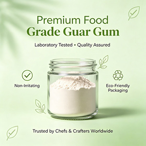 Gomme de Guar de Qualité Alimentaire <span class=keywords><strong>E412</strong></span> 9000-30-0 Épaississant Stabilisateur à Haute Viscosité pour Boulangerie, Produits Laitiers, Boissons, Sauces Certifié <span class=keywords><strong>Halal</strong></span> et Casher - Product Image 3