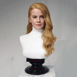 <span class=keywords><strong>Buste</strong></span> en silicone grandeur nature hyper réaliste, artisanal en résine, impressionnant, élégant et décoratif pour l'affichage de bijoux - Product Image 5