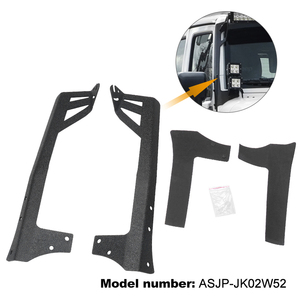 <span class=keywords><strong>50</strong></span> "/52" <span class=keywords><strong>Led</strong></span> <span class=keywords><strong>Light</strong></span> <span class=keywords><strong>Bar</strong></span> kính chắn gió gắn chân đế với một trụ cột cho Jeep Wrangler JK 2007-2013 - Product Image 1