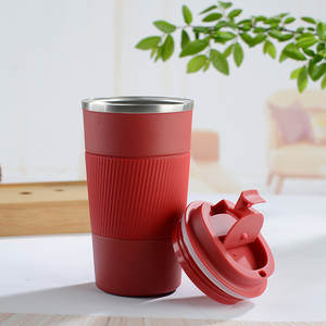 Tasse à café américaine portable à double paroi isolée en acier inoxydable 304, facile à utiliser, idéale pour les cadeaux d'affaires - Product Image 5