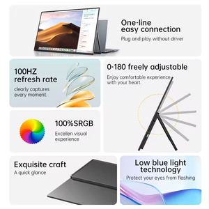 Tùy Chỉnh 60Hz 17.3 "Xách Tay Chơi Game Màn Hình Cao <span class=keywords><strong>FPS</strong></span> Xách Tay Màn Hình Màn Hình Màn Hình Di Động - Product Image 5