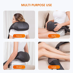 2025 Tendência Produto Shiatsu Elétrico Pescoço Ombro Aquecimento Amassar <span class=keywords><strong>Tapping</strong></span> Massager Calor Terapia Reforçada Relaxamento Alívio Da Dor - Product Image 6