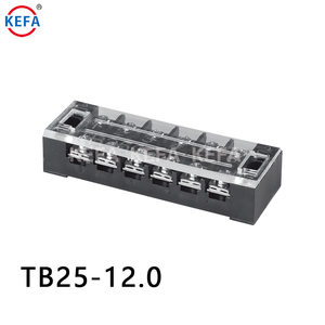 TB25-12mm 300V/25A 4.0mm2 बाधा टर्मिनल ब्लॉक - Product Image 3