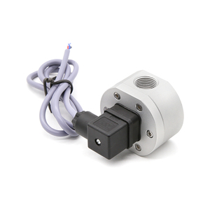 Sensor de Flujo de Aluminio DIJIANG OEM DN15, Medidor de Flujo de Engranajes Ovalados con Salida de Pulso para Agua, Viscosidad, Aceite, Combustible, Diésel, Rango de Flujo de 30-1200L/H - Product Image 2