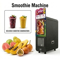 Mini-mixeur de bureau pour smoothies et milkshakes aux fruits frais, machine à smoothies individuels avec fonction d'auto-nettoyage pour smoothies aux fruits congelés