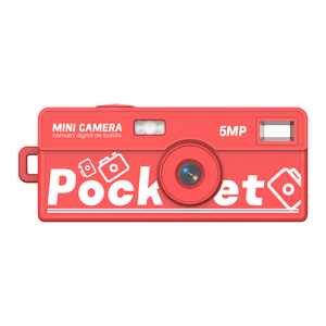 Mini caméra de poche 5MP avec capteur CMOS, caméra compacte portable avec flash intégré pour les jeunes, les photos de rue et les cadeaux de vacances - Product Image 3