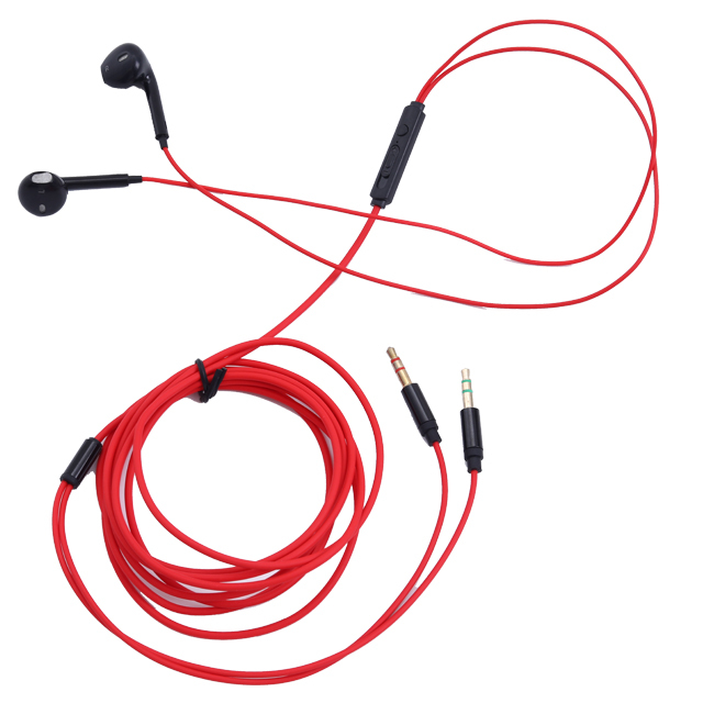 Universal Wholesale Gaming In-ear Earphones Wired Earphones with Mic Free Samle