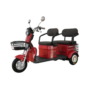 Tricycle électrique 500W à double rangée <span class=keywords><strong>de</strong></span> sièges, scooter électrique à 3 <span class=keywords><strong>roues</strong></span> pour passagers - Product Image 5