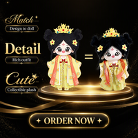 Poupée en peluche Hanfu personnalisée, style chinois traditionnel, jouet en peluche, figurine mignonne de collection, décoration de la maison, cadeau