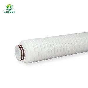 Soluget 20inch PTFE xếp li Lọc Cartridge 0.02 0.05 0.1 0.2 <span class=keywords><strong>0.45</strong></span> micron ăn mòn mạnh mẽ lọc hóa chất lọc khí - Product Image 3