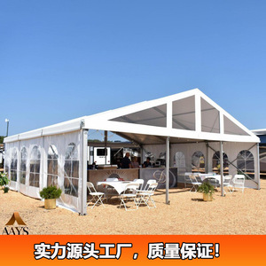 Carpa para Ferias Comerciales con Estructura Modular de Aluminio, Techo Transparente, Pabellón de Exhibición Comercial con Instalación - Product Image 3
