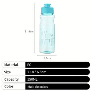 Nueva Botella de Agua Deportiva Premium OEM Personalizable para Niños y Hombres - Product Image 4
