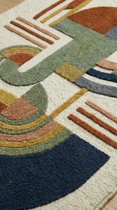 Handmade Moroccan Wool Carpet Hand Knotted Berber Rug Premium Quality <b>Floor</b> Covering for Luxury Residential Interior Design - Product Image 2