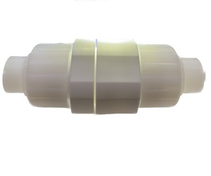 <b>BOWLING</b> PFAV PFA PTFE Isolation On-Off Needle Check Valve Fully Manual T Cross Handle Screwed Thread End NPT BSPT DN15-20 Base - Product Image 6