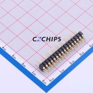 PZ254-2-16-Z-C Pin Header Through hole Component (THT),P=2.54mm Connector 2x16P 2.54mm 2.54mm Round Pin - Product Image 1