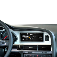 Pantalla de Coche 1DIN con Android 11 de 8 Núcleos, Reproductor de CD, Carplay para Navegación GPS, 2 Años de Garantía para Audi A6 C6 Q7 2005-2015