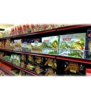 Valla para estante de góndola directa de accesorios de tienda, labio frontal de alambre para estantes de góndola, 36 "L X 3" H cromado - Product Image 6