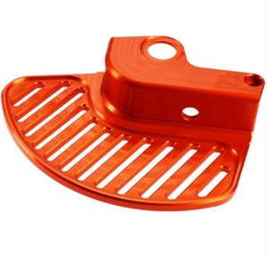 Usinage CNC personnalisé de haute qualité conceptions pare-balles en aluminium garde-disque avant pour KTM - Product Image 2