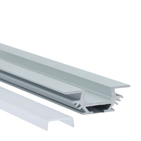 Profil de meuble LVSEN LS-178 30*10mm, canal lumineux LED, diffuseur de profil LED, extrusion pour bande LED