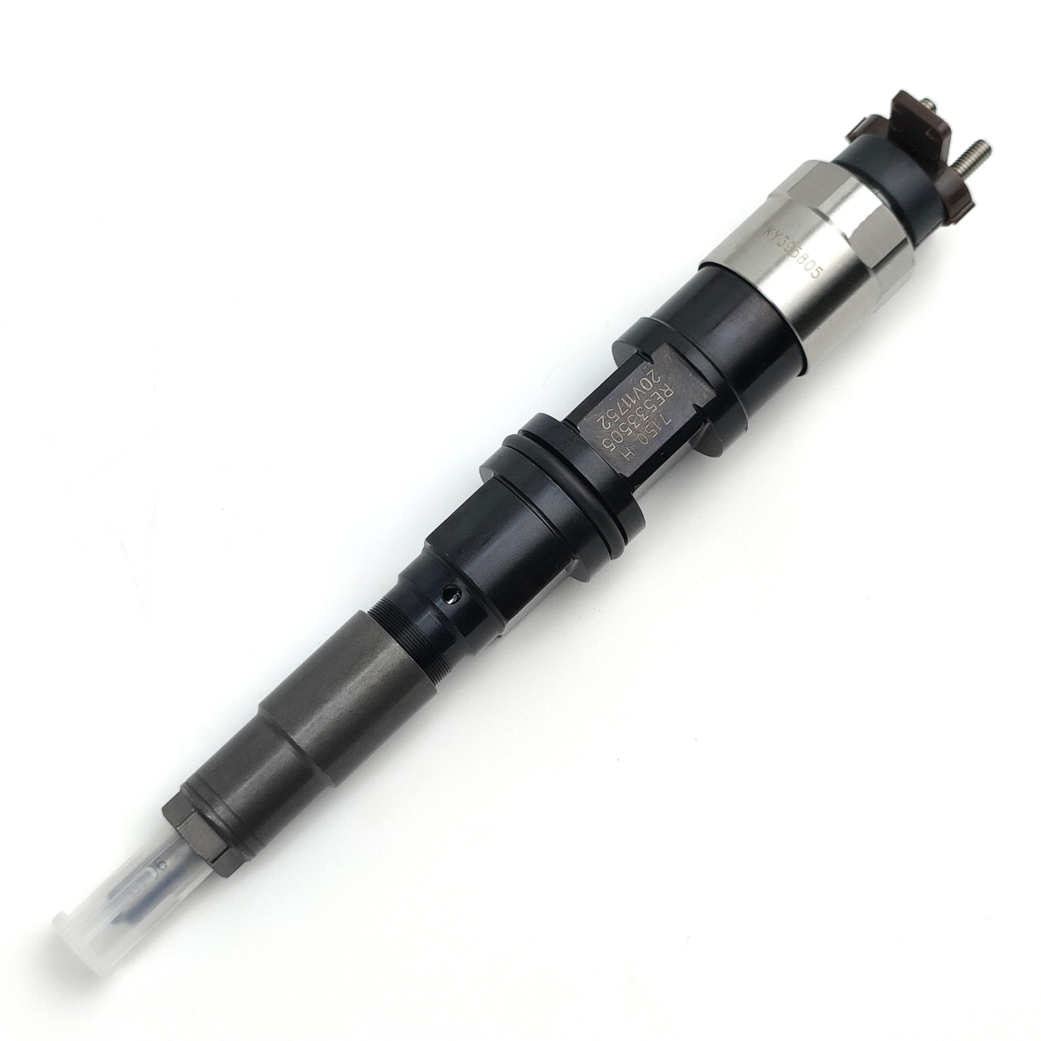 Common Rail Fuel Injector 095000-7150 095000-715# Diesel Fuel Injector RE533505 For John Deere