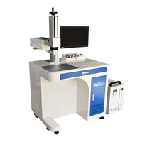 Nouvelle machine de marquage et de gravure laser UV 3D 5W 10W pour verre, prend en charge les formats DXF/BMP/DWG, refroidissement par eau CNC, haute précision