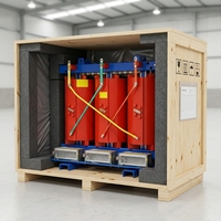 Transformateur de puissance sec à résine coulée 35 kV 2000 kVA à enroulement en cuivre pour projet intérieur de sous-station