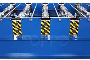 저렴한 가격의 사다리꼴 지붕판 제작 기계 IBR 금속 패널 롤 성형 기계 - Product Image 3