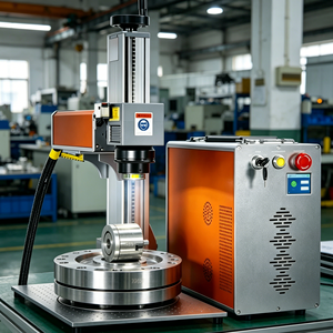 Marcador Láser de Fibra MAX 20W, Nuevo, de Alta Velocidad, Refrigerado por Aire, Portátil, Cabezal Raycus, Control <span class=keywords><strong>EZ</strong></span> CAD, para Grabado en Metal - Product Image 1