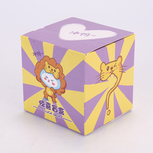 Lucky Mystery Folding <strong>Paper</strong> <strong>Box</strong> Custom Printed logo Surprise <strong>Box</strong> Cartoon Toy Hand-done Product <strong>Blind</strong> <strong>Box</strong> Wholesale - Product Image 2