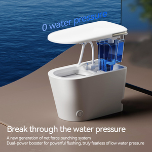 WC intelligent en céramique à fixation au sol Watermark Australian Hot Sale, avec désodorisation automatique, modèle U7 I - Product Image 5