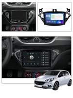 MEKEDE Android 11 AM FM Lecteur vidéo de voiture pour Opel Corsa 2014-2019 4G LTE WIFI Lecteur DVD de voiture Audio Radio BT IPS Système multimédia