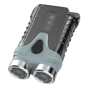 7 chế độ nhấp nháy ngoài trời xách tay mini <span class=keywords><strong>Keychain</strong></span> đèn pin với Nam Châm Màu Đỏ màu xanh cảnh báo túi không thấm nước Torch ánh sáng đèn flash - Product Image 6