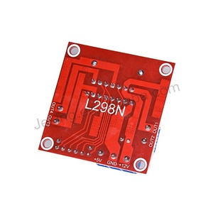 Jeking Dual H-Bridge Carte contrôleur de module de pilote de moteur pas à pas DC <span class=keywords><strong>L298N</strong></span> - Product Image 2