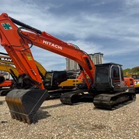 Excavatrice sur chenilles Hitachi ZX200-5G d'occasion de qualité supérieure, moteur à injection directe, sans urée, en stock, prête à être expédiée