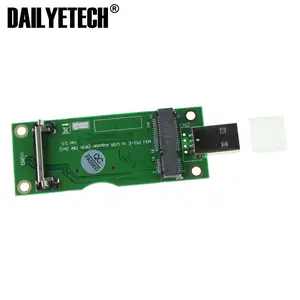 DAILYETECH Mini PCI-E to USB Adapter card With SIM card Slot for WWAN/LTE Module