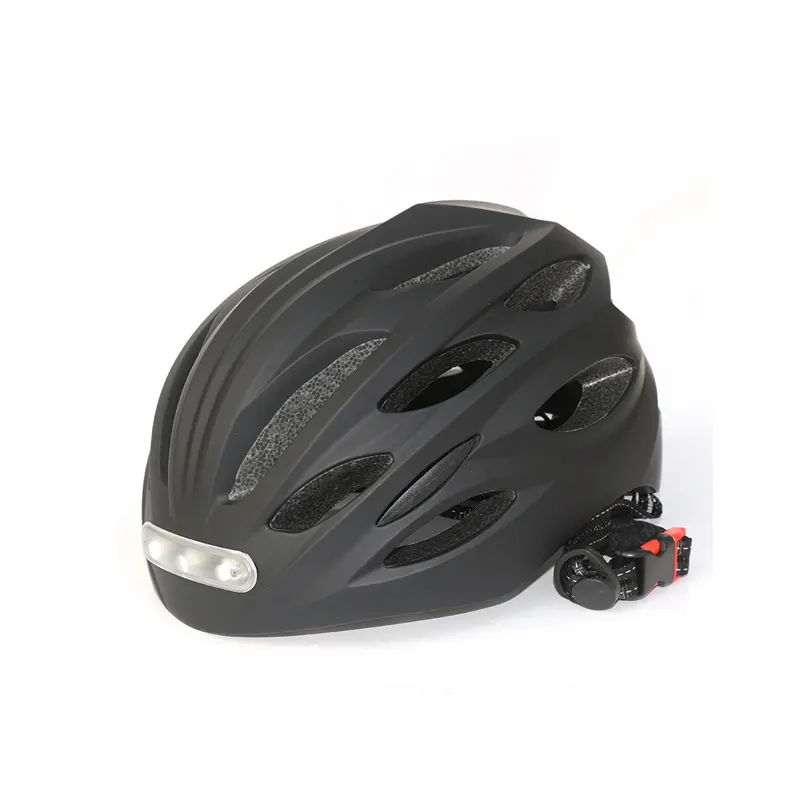 Casco de bicicleta con luz de señal, profesional, flash trasero, carreras, fabricante oem