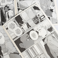 Ensemble de livres manga personnalisés, impression de bandes dessinées pour adultes en couverture souple, couleur intégrale de haute qualité