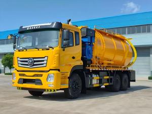 Camión de Saneamiento de Aguas Residuales con Aspiración y Chorro, 6x4, Económico, Weichai 350HP, Opciones LHD y RHD, para Saneamiento - Product Image 5