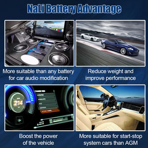 12V 70Ah CCA1100カスタム12.8 V 12.8ボルト50Ah 70Ah 100Ah自動車スターターリチウムLifepo4ナトリウムイオンハイブリッド始動バッテリーパック - Product Image 4