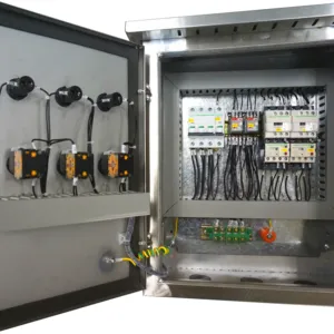 Painel de controle de motor servo, painel de caixa de distribuição elétrica do painel