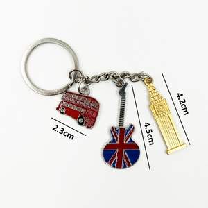 Llavero Creativo de Aleación de Recuerdo de Londres Artesanía de Metal Personalizada Famosa Torre de Isabel Llavero 3D Decoración - Product Image 4