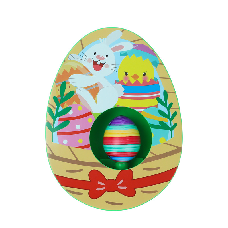 Painted egg rabbit