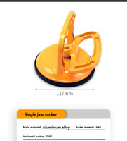 Ventosa Manual de Grado Industrial ZEBRA TOOLS con Construcción de Aleación de Aluminio