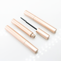 Tube de mascara vide en aluminium/plastique avec logo personnalisé OEM/ODM, estampage à chaud or, brosse à peigne fin, sérigraphie – Vente en gros