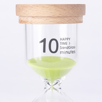 Grosir desain Modern 1/3/5 menit papan permainan kayu teh pasir Timer jam pasir kantor ruang dapur dekorasi hadiah untuk ulang tahun