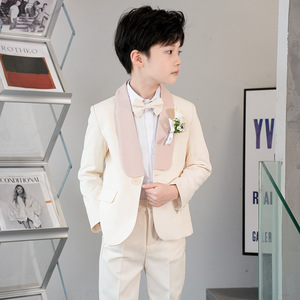 Nuevo Traje Formal para Niños, Blazer, Traje de Boda, Chaqueta+Pantalón+Corbata+Pajarita, 4 Piezas, Traje Escolar para Niños, Trajes de Fiesta, Ropa para Actuaciones - Product Image 6